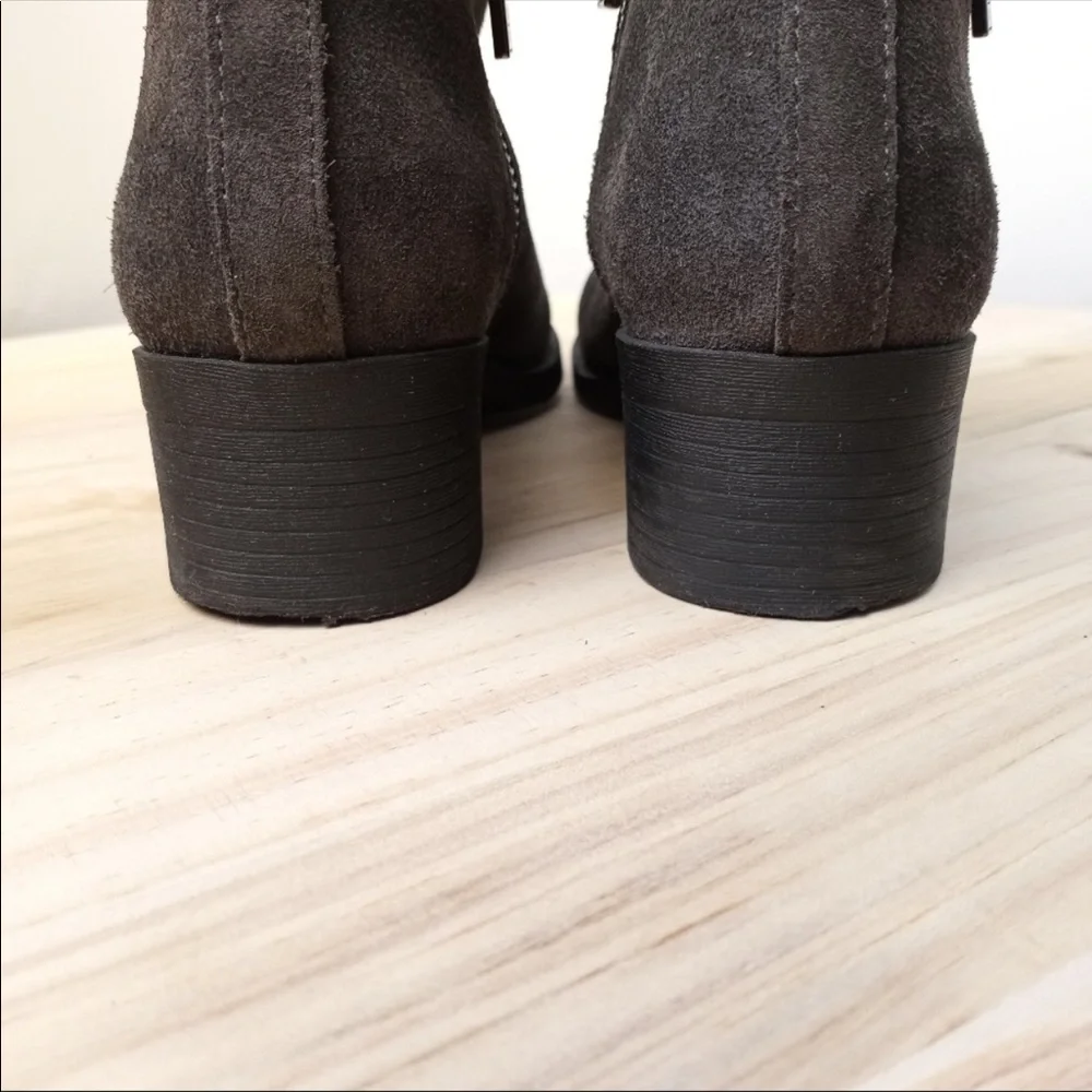 Kenneth Cole New York Suede Dara Booties 7 - Picture 7 of 9
